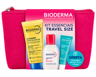 Bioderma Kit Essenciais Travel Size Atoderm Huile de Douche 100ml – Pele Muito Seca