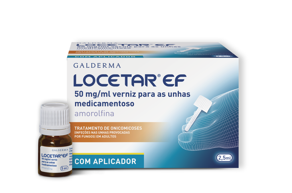 Locetar EF Verniz Antifúngico 50mg/ml 2,5 mL