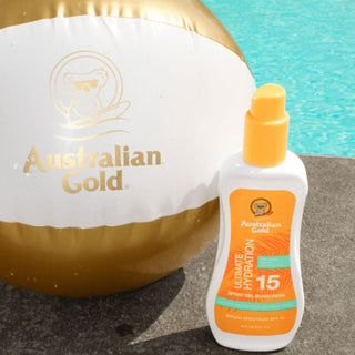 Australian Gold Ultimate Hydration Spray Gel SPF15 237mL – Proteção & Hidratação
