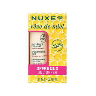 Nuxe Rêve de Miel Stick Lábios 2x4g – Nutrição e Proteção
