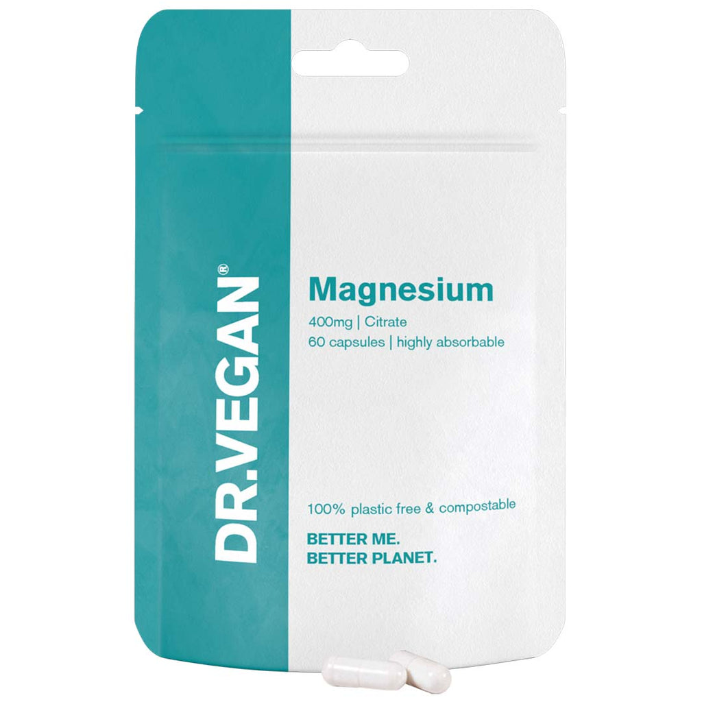 DR.VEGAN® Magnesium 400mg x 60 cápsulas