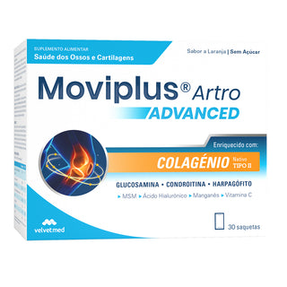 Moviplus Artro Advanced 30 Saquetas - Articulações, Ossos e Cartilagens