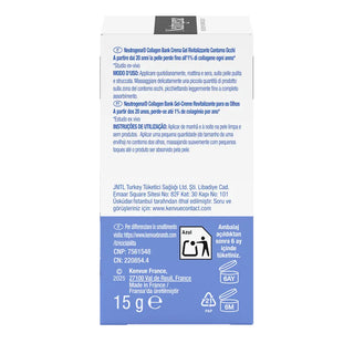 Neutrogena Collagen Bank Gel-Creme Olhos 15mL – Revitalizante & Anti-Fadiga