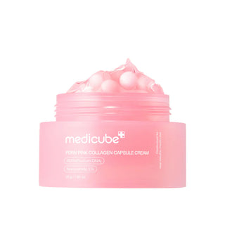 Medicube PDRN Pink Collagen Capsule Cream 55g – Elasticidade & Luminosidade