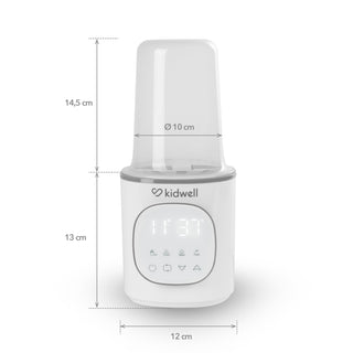 Kidwell Gala Aquecedor de Biberões Branco