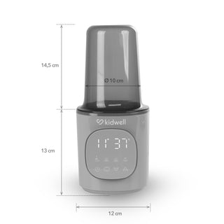 Kidwell Gala Aquecedor de Biberões Cinza