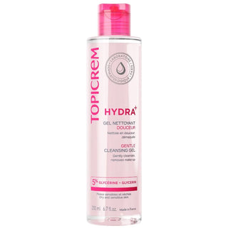 Topicrem HYDRA+ Gel de Limpeza Suave 200ml - Limpeza e Hidratação Facial