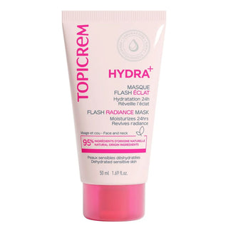 Topicrem HYDRA+ Máscara Flash 50ml - Hidratação e Luminosidade