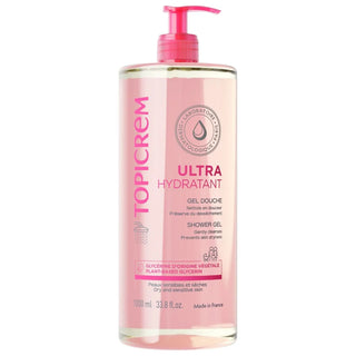 Topicrem Gel de Banho Ultra-Hidratante 1000ml - Limpeza Suave e Hidratação