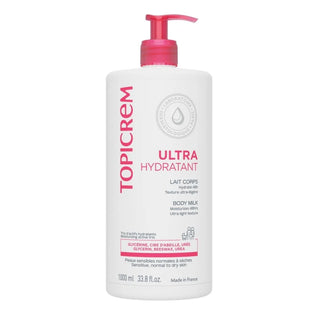 Topicrem Leite Corporal Ultra-Hidratante 1000ml - Hidratação 48h