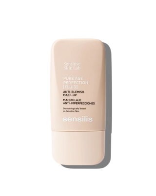 Sensilis Pure Age Perfection Fluid Sand 30mL – Cobertura & Controlo da Oleosidade