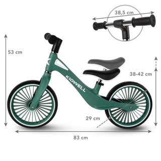 Kidwell NIX Bicicleta de Equilíbrio Green