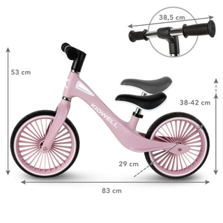 Kidwell NIX Bicicleta de Equilíbrio Pink
