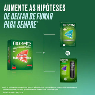 Nicorette Invisipatch 25mg/16h 14 Adesivos – Apoio para Deixar de Fumar