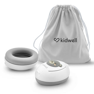 Kidwell Orso Fones Cancelamento de Ruído 2 em 1 - Cinza