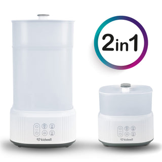 Kidwell Puro Esterilizador de Biberões e Acessórios - 2 em 1