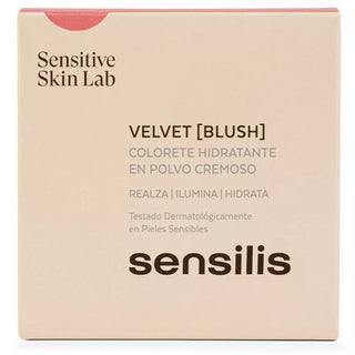 Sensilis Velvet Blush Romantic Prune 10g – Acabamento Natural & Luminosidade