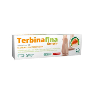 Terbinafina Generis MG, 10 mg/g-15 g x 1 creme bisnaga