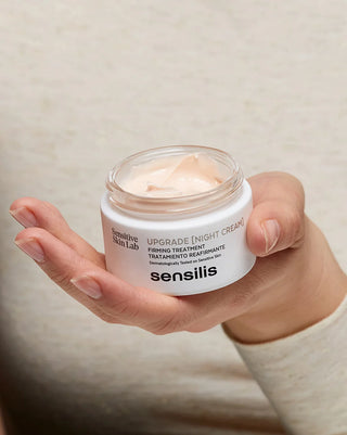 Sensilis Upgrade Night Cream 50mL – Firmeza & Rugas