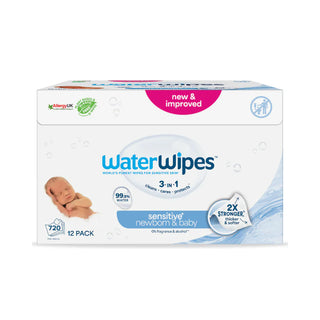 WaterWipes Pack Toalhitas BIO para Bebé 12 x 60 Unidades