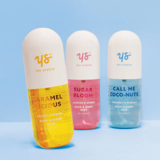 Yes Studio Body Mist Caramel Licious 100mL – Bruma Corporal Caramelo Salgado