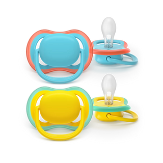 Philips Avent Chupeta Ultra Air +18 meses x2 - Azul e Amarela