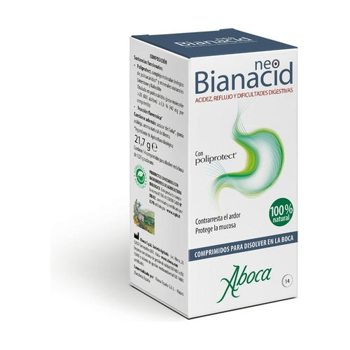 Aboca Neobianacid Acidez Refluxo 14 Comprimidos