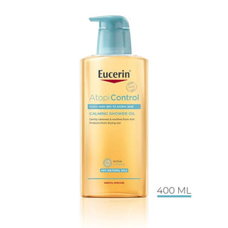 Eucerin AtopiControl Óleo de Limpeza 400mL – Limpeza & Alívio do Prurido
