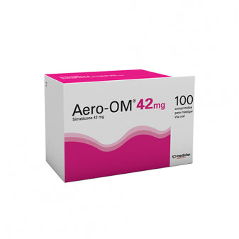 Aero-OM, 42 mg x 100 Comprimidos Mastigáveis