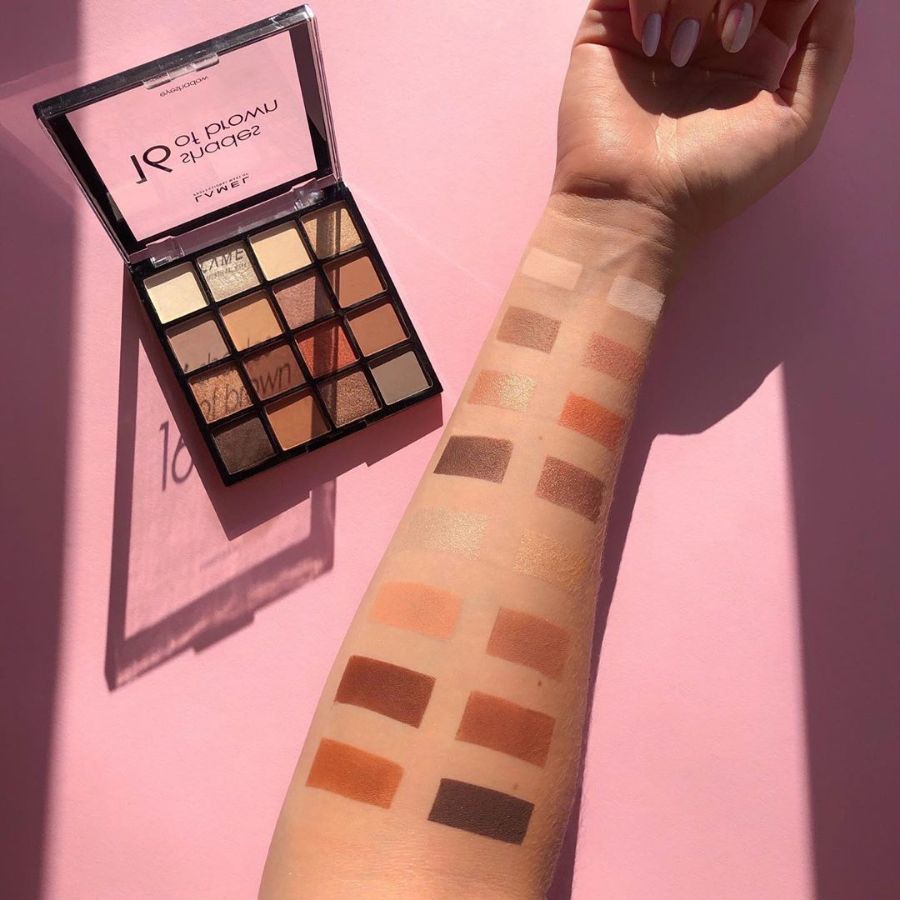 Lamel 16 Shades Of Brown Paleta de Sombras