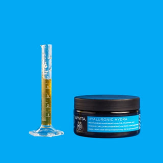 Apivita Hyaluronic Hydra Máscara Capilar 200mL – Hidratação Intensiva