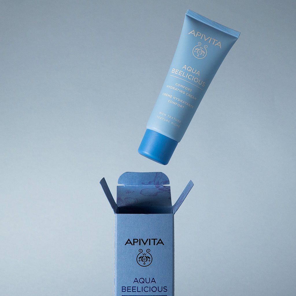 Apivita Aqua Beelicious Creme Conforto Hidratante Textura Rica 40ml