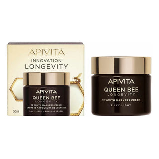 Apivita Queen Bee Longevity Creme Ligeiro 50ml - Antienvelhecimento
