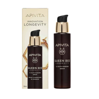 Apivita Queen Bee Longevity Sérum 30ml - Firmeza e Luminosidade