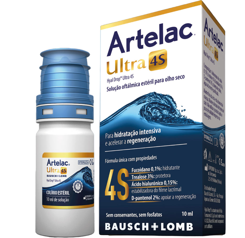 Artelac Ultra 4S Solução Oftálmica 10ml