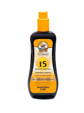 Australian Gold Spray Bronzeador Óleo de Cenoura SPF15 237mL