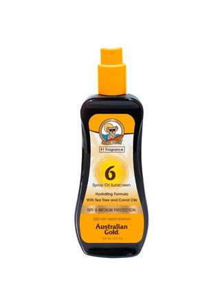 Australian Gold Spray Bronzeador Óleo de Cenoura SPF6 237mL