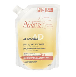 Avène Xeracalm A.D Óleo de Limpeza RECARGA 400mL – Limpeza & Alívio do Prurido