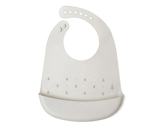 KioKids Babete Silicone Cinza +4M