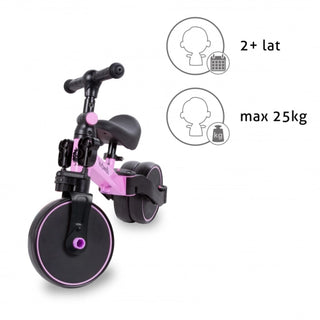 Kidwell PICO Bicicleta 3 em 1 Pink Tulip