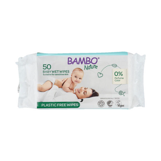 Bambo Nature Toalhitas 50 Unidades - Pack Económico 12+2