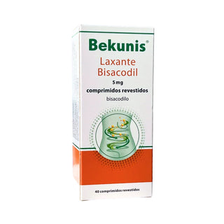 Bekunis Laxante Bisacodil 5mg x 40 comprimidos revestidos