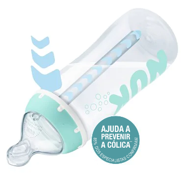 Nuk Biberão First Choice+ Indicação Temperatura +0 meses 300 mL