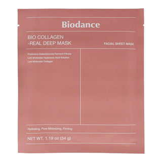 Biodance Bio Collagen Real Deep Mask 34g 1 Unidade – Hidratação & Firmeza