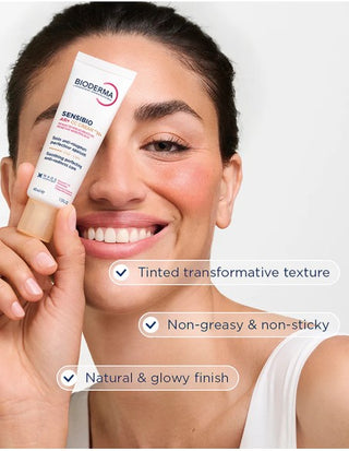 Bioderma Sensibio AR+ CC Cream SPF50+ 40mL – Cuidado Anti-Vermelhidão