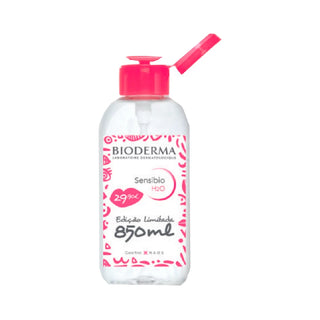 Bioderma Sensibio H2O Água Micelar Pump 850ml Edição Limitada