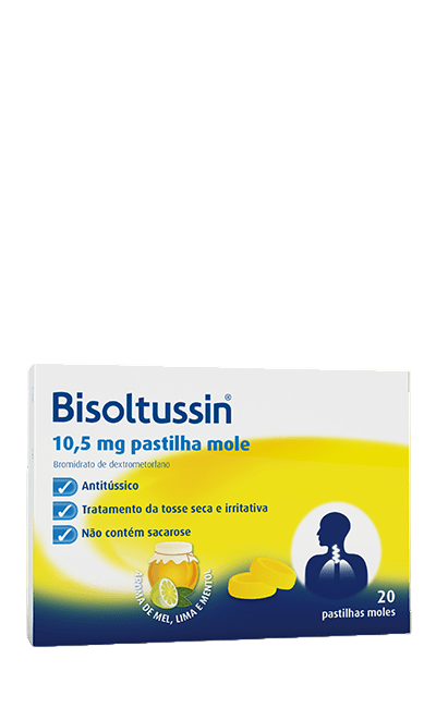 Bisoltussin® 20 Pastilhas Moles