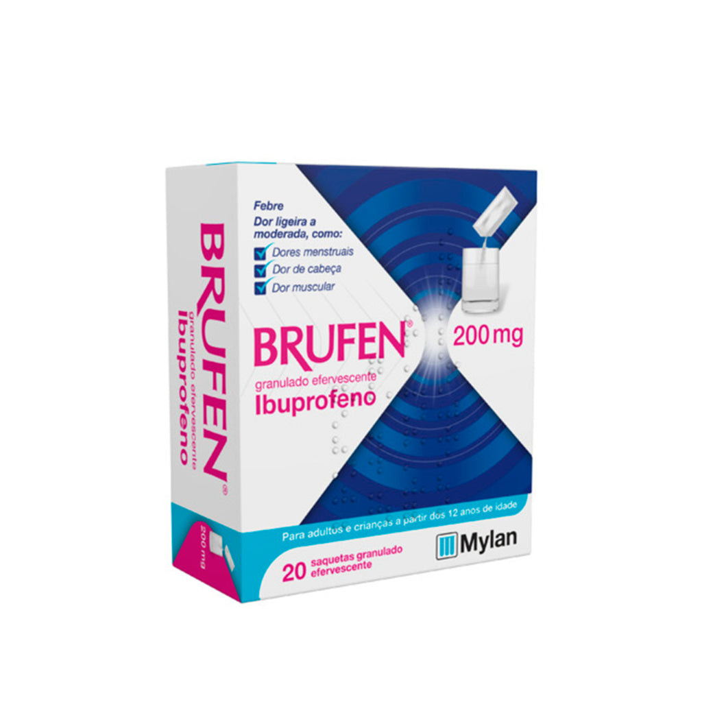Brufen, 200 mg x 20 Granulado Efervescente Saquetas