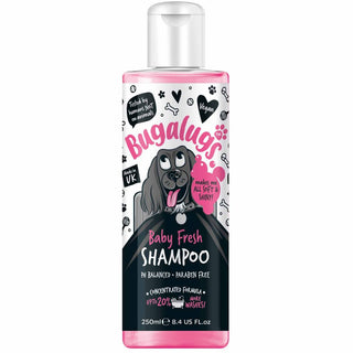 Bugalugs Baby Fresh Champô Cão 250mL – Eliminação de Odores