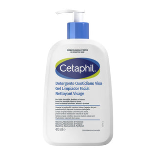 Cetaphil Gel de Limpeza Facial 473ml - Pele Sensível e Oleosa